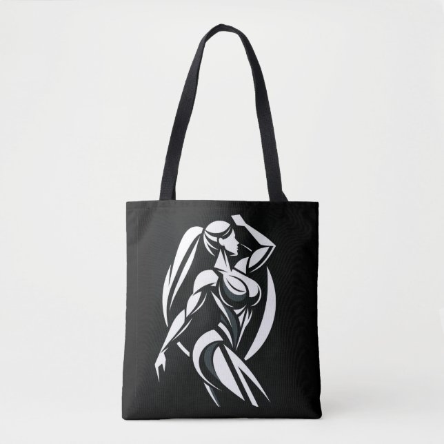 Strong Woman Fitness Personal Training Minimalist Tote Bag (Front)
