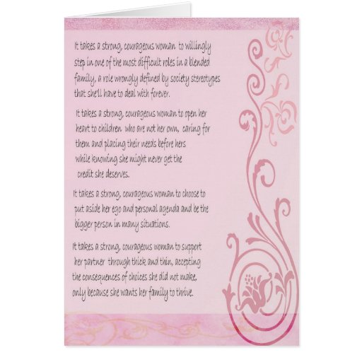 Strong Woman Greeting Card | Zazzle