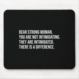 Strong Woman Pro Choice Feminist Mouse Pad