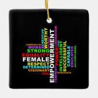 Strong Woman Word Cloud