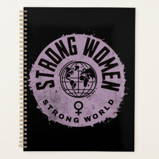 Strong Women Inspirational Quote Planner