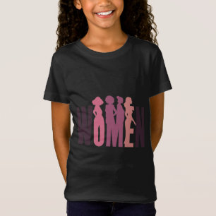 Strong Women Silhouette T-Shirt