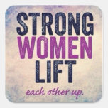 Strong Women Sticker at Zazzle