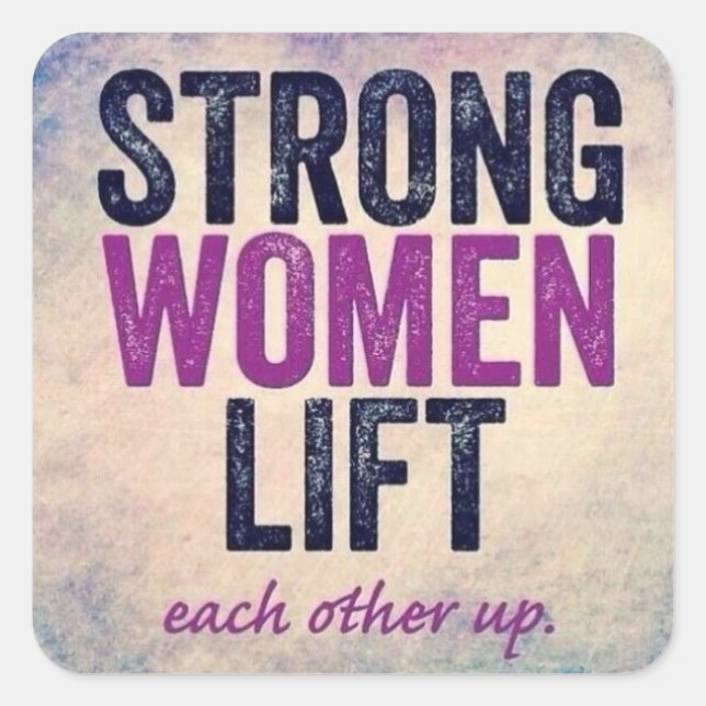Strong Women Sticker (Front)