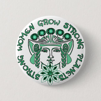 Strong Women Strong Planet Pinback Button
