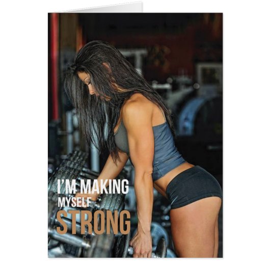 STRONG - Women's Workout Motivational (Front)