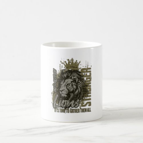 Stronger Lions _ Morphing Mug