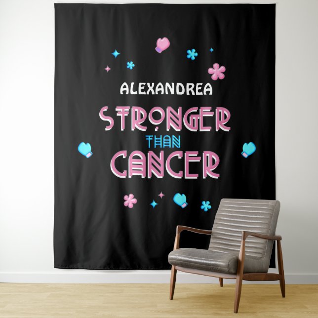 Stronger Than Cancer | Cancer Survivor Backdrop (In Situ)