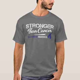 Stronger Than Cancer/ Colon Cancer Awareness T-Shirt