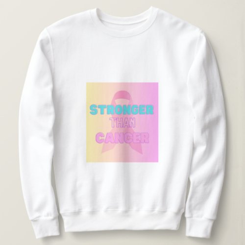 Stronger than Cancer Crewneck Sweatshirt