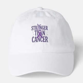 Stronger Than Cancer Inspirational Baseball & Tr Hat