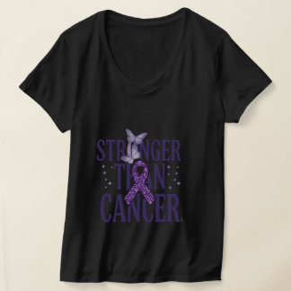 Stronger Than Cancer Inspirational T-Shirt – Hope 