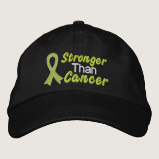Stronger Than Cancer - Lymphoma Embroidered Baseball Hat