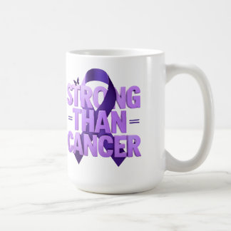 Stronger Than Cancer Mug | Cancer Awareness Coffee