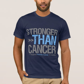 Stronger Than Cancer - Prostate Cancer T-Shirt