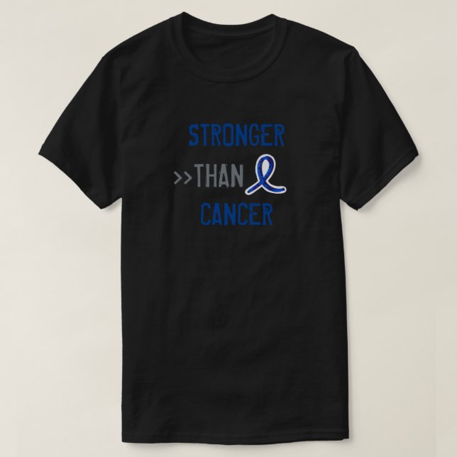 Stronger Than Cancer  T-Shirt (Design Front)