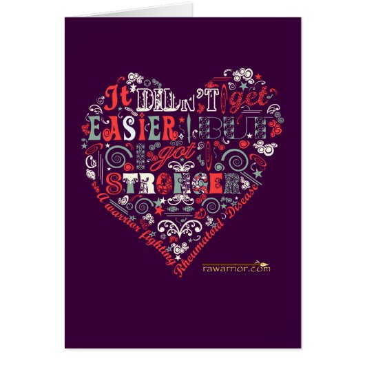 Stronger than ever cards (Front)