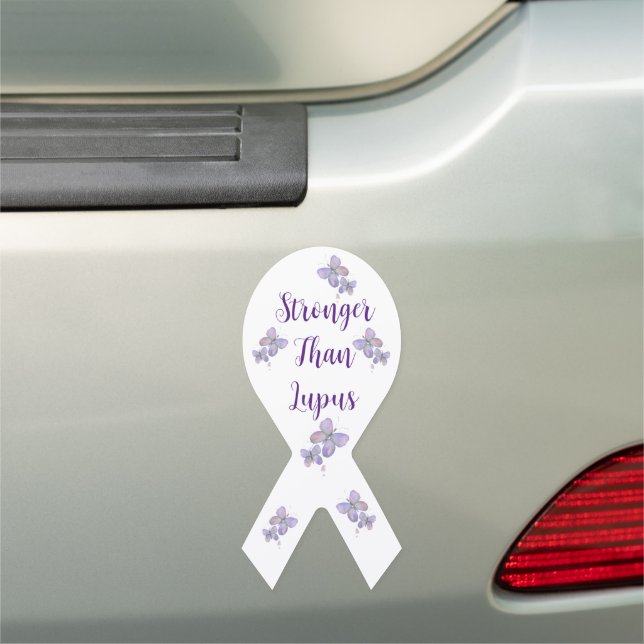 Stronger Than Lupus Car Magnet (In Situ)