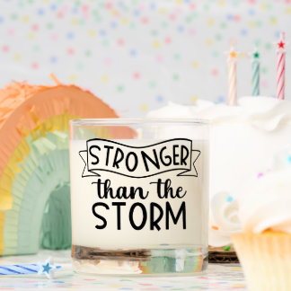 Stronger Than Storm | Motivational Scented Candle