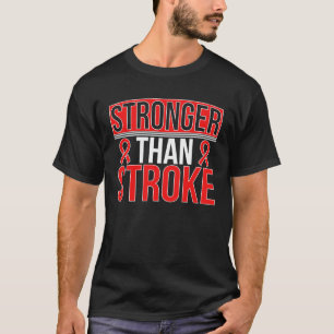 Stronger Than Stroke Survivor Stroke Awareness T-Shirt