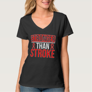 Stronger Than Stroke Survivor Stroke Awareness T-Shirt