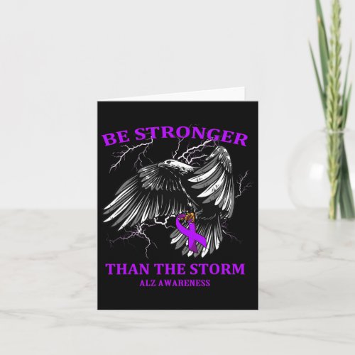 Stronger Than The Storm Alzheimerheimer  Card