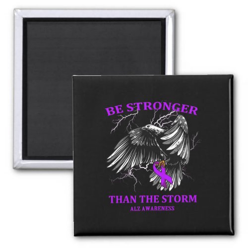 Stronger Than The Storm Alzheimerheimer  Magnet