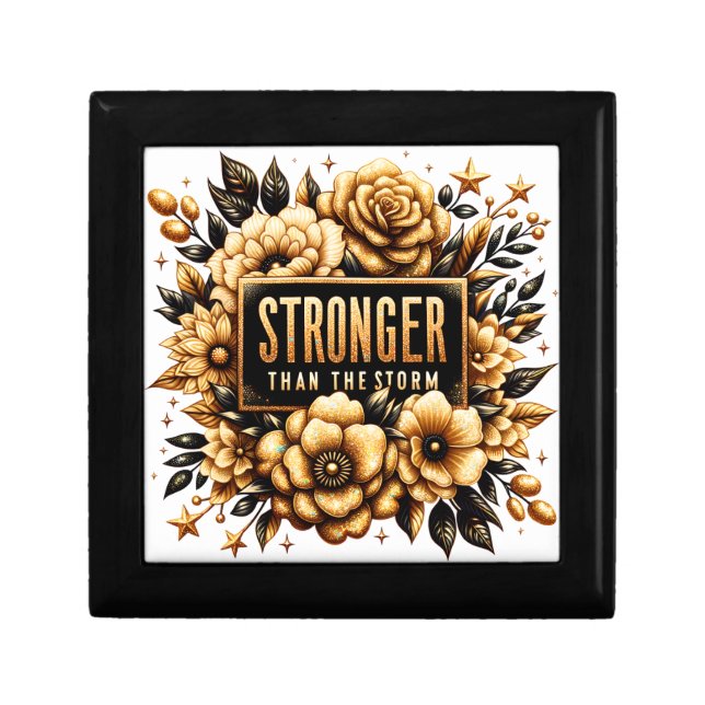 Stronger than the storm box (Front)