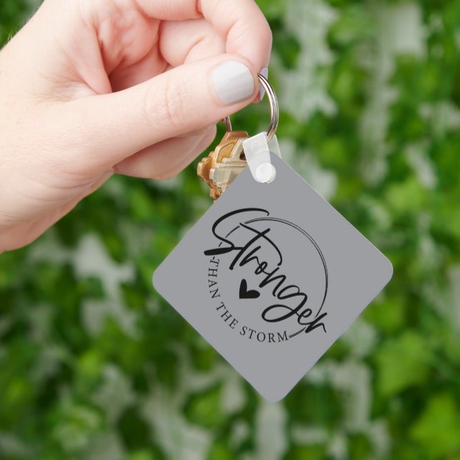Stronger than the storm keychain (Hand)