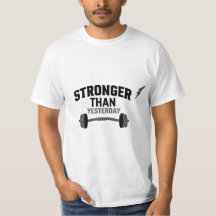 Stronger Than Yesterday Fitness Motivation