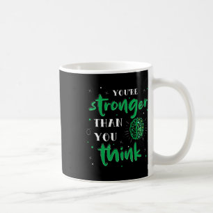 Stronger Than You Think Mental Health Autism Aware Coffee Mug