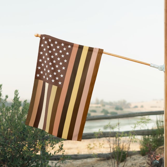 Stronger Together Diversity American Flag (Insitu (Back))
