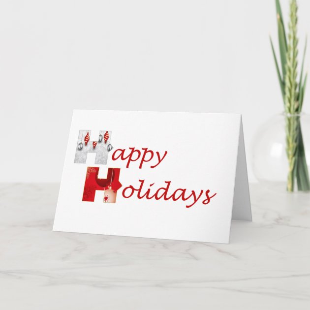 Stronger Together Happy Holidays Greeting Card