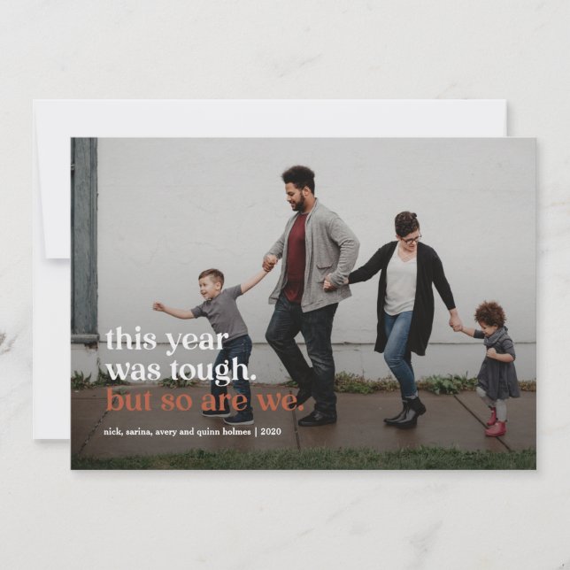 Stronger Together Holiday Card (Front)