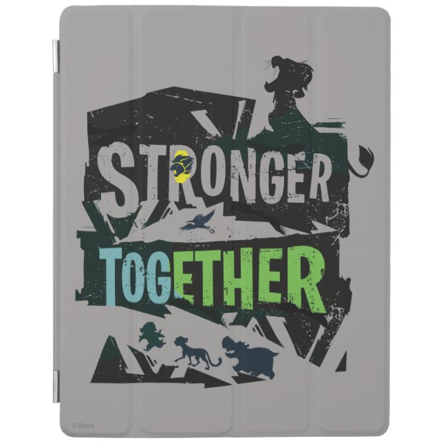 Stronger Together Lion Guard Graphic iPad Smart Cover (Front)