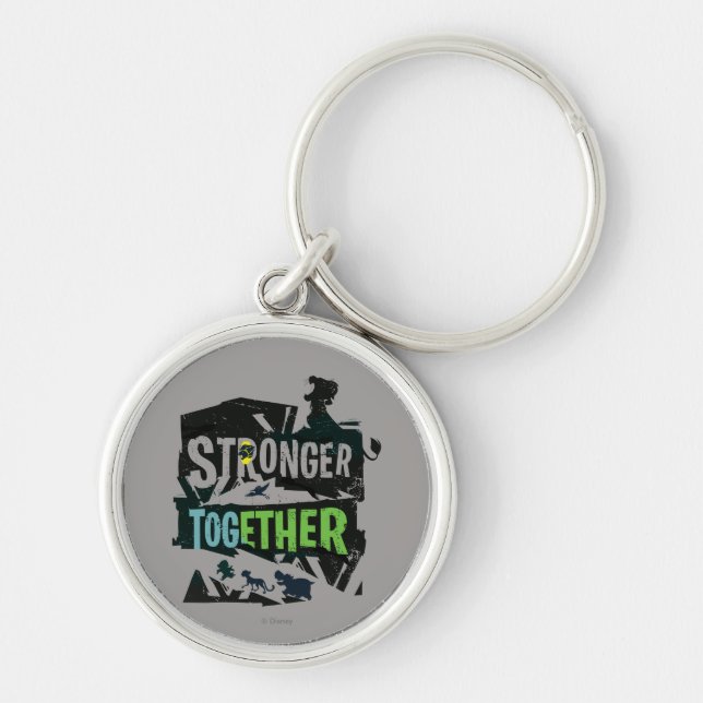 Stronger Together Lion Guard Graphic Keychain (Front)