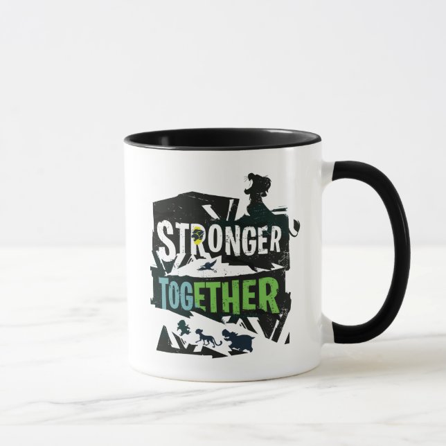 Stronger Together Lion Guard Graphic Mug (Right)
