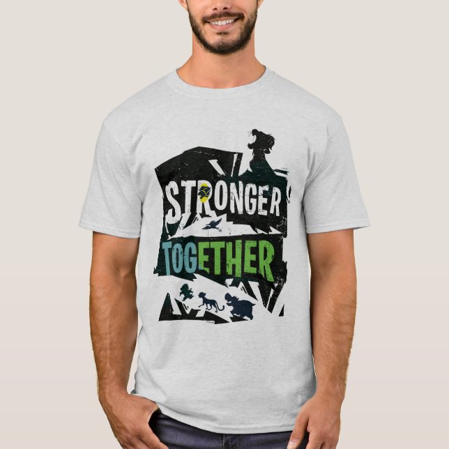 Stronger Together Lion Guard Graphic T-Shirt (Front)
