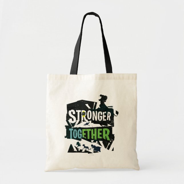 Stronger Together Lion Guard Graphic Tote Bag (Front)