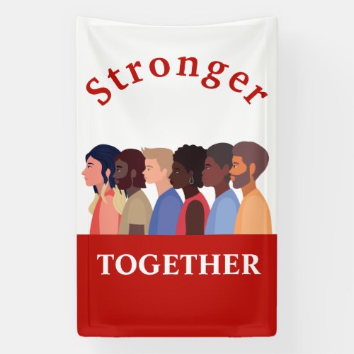 Stronger Together Multi_Cultural Diversity Banner