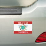 Stronger Together Multi-Cultural Diversity Car Magnet