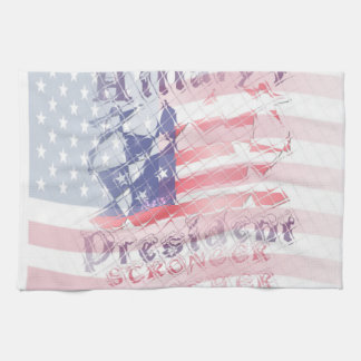 Stronger together USA Hillary 4 President American Towel