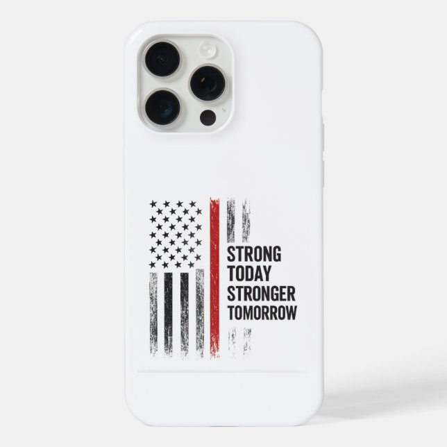 Stronger Tomorrow iPhone Case (Back)