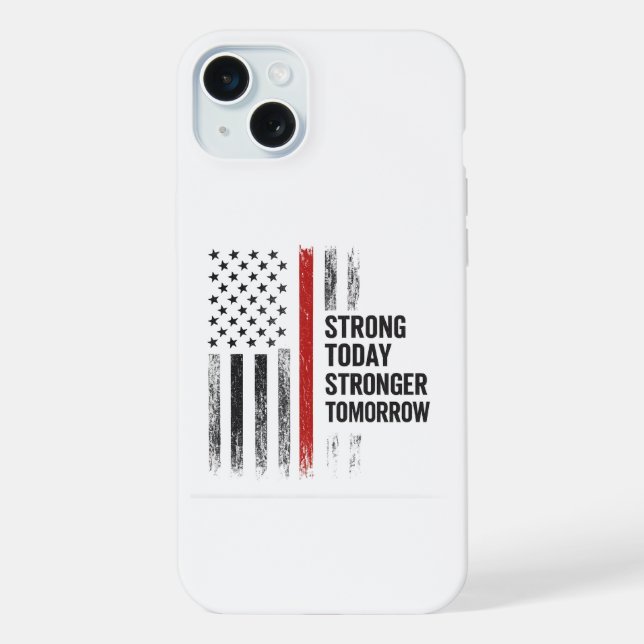 Stronger Tomorrow iPhone Case (Back)