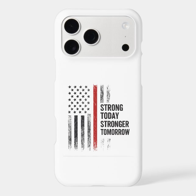 Stronger Tomorrow iPhone Case (Back)