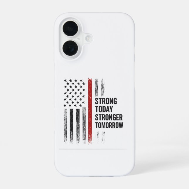 Stronger Tomorrow iPhone Case (Back)