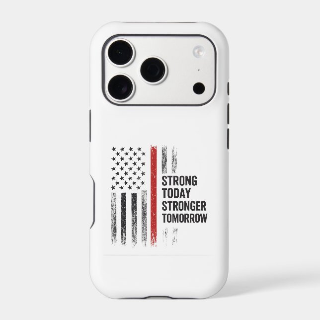 Stronger Tomorrow iPhone Case (Back)