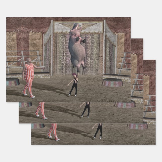 Strongest Girl In The World Wrapping Paper Sheets (Set)