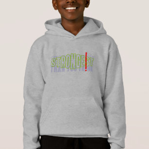 Strongest Than You Think   Kids Hoodie