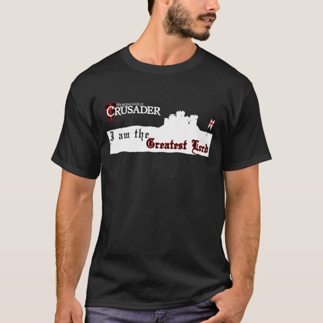 Stronghold Crusader - Greatest Lord - Black T-Shirt (Front)